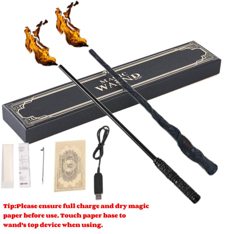🔥Magic Flame Wand – Real Fire Shooting Wizard Stick 🔥